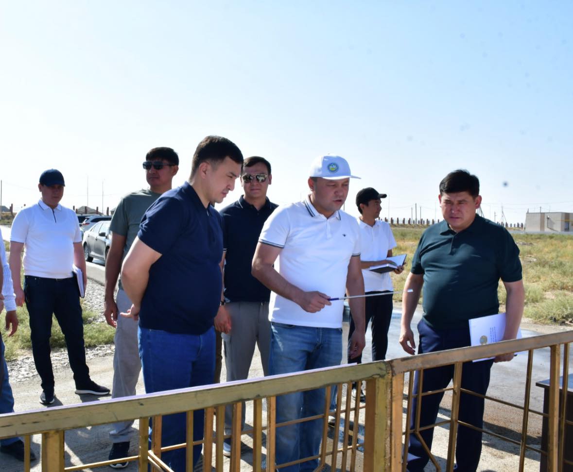 ✔️КОМАНДИРОВКА РУКОВОДИТЕЛЯ АППАРАТА АКИМА ТУРКЕСТАНСКОЙ ОБЛАСТИ В ОРДАБАСЫ