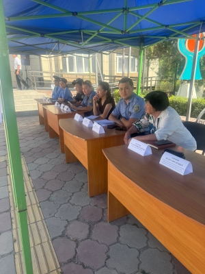 В Т.Рыскуловском районе проведена акция «Ярмарка вакансий»