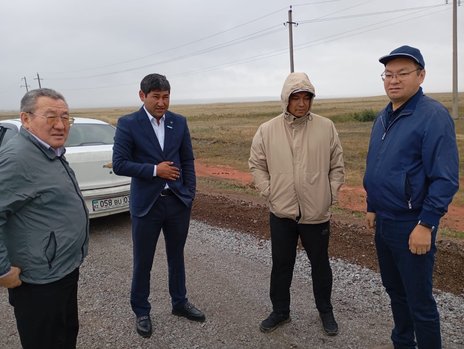 Рабочая поездка председателя филиала партии “AMANAT” в Аккольский район