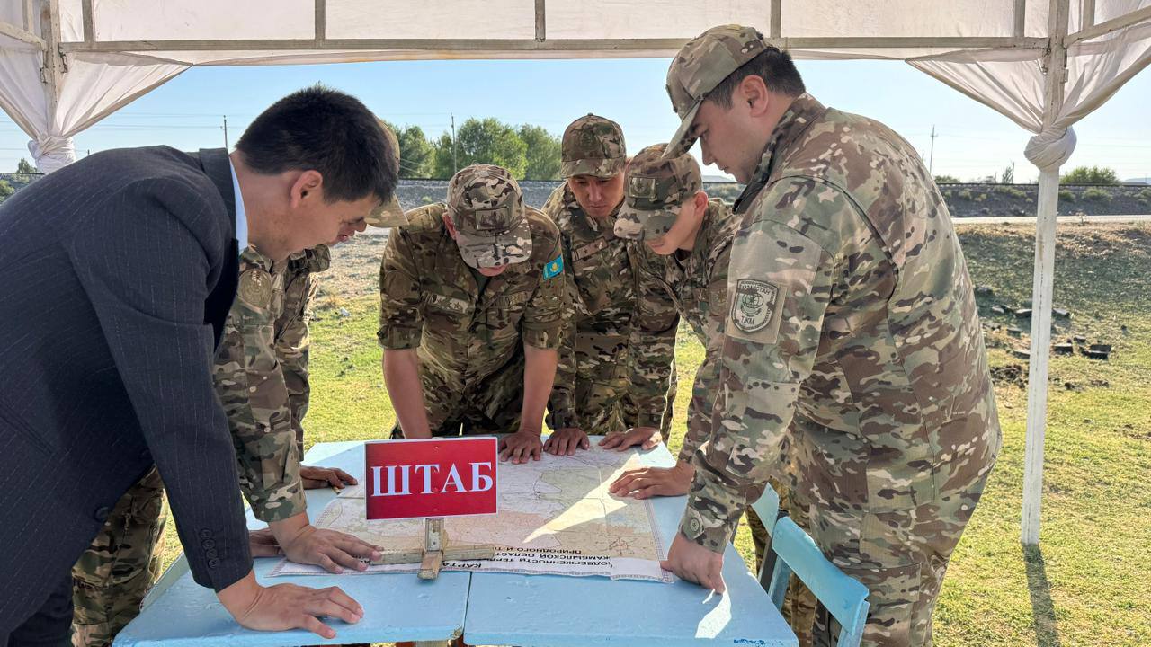 В Таласском районе стартовали комплексные учения