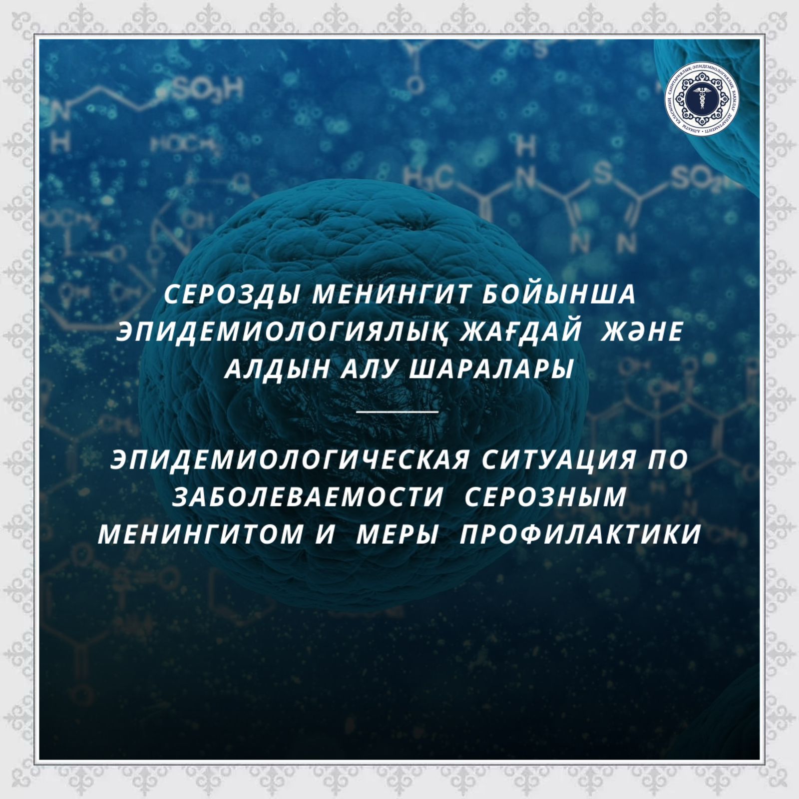 Эпидемиологическая ситуация по заболеваемости серозным менингитом и меры профилактики