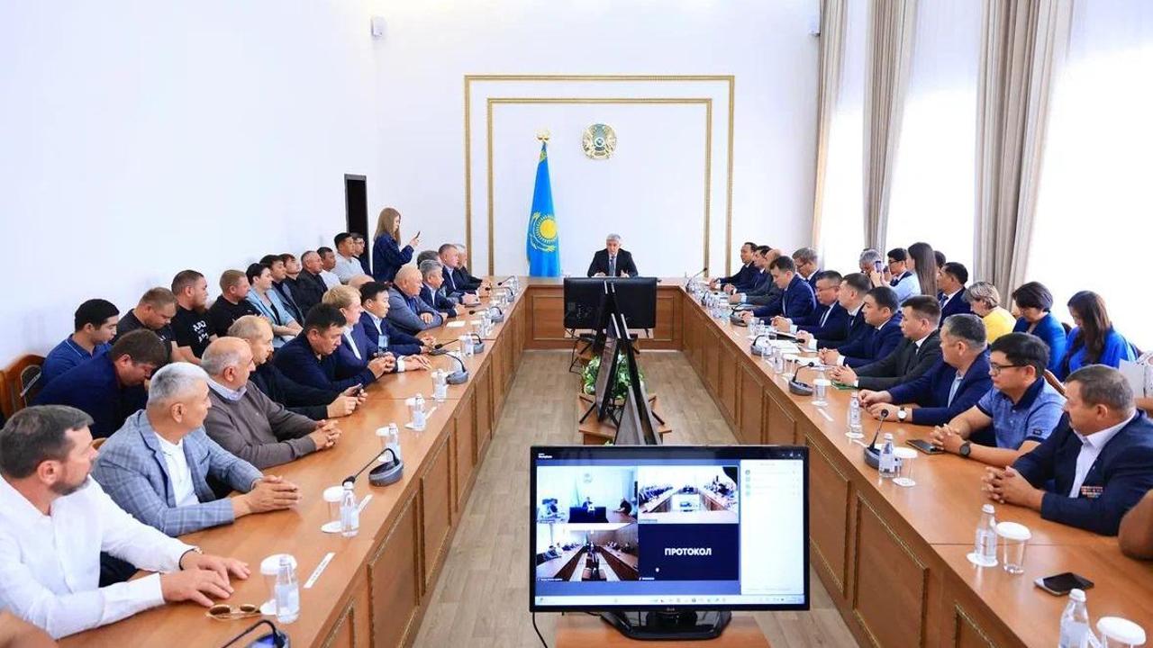 ПРЕСС-РЕЛИЗ о встрече акима области с сельхозтоваропроизводителями области