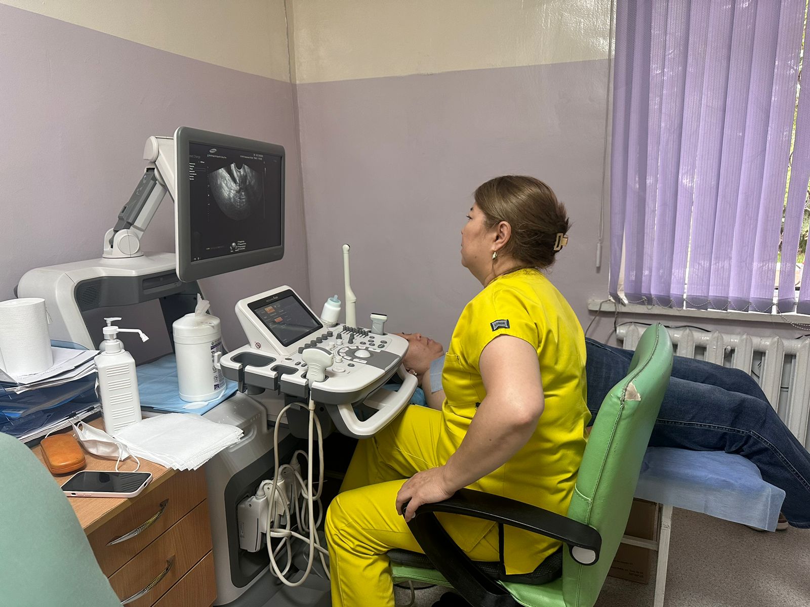 В клинике прошёл День открытых дверей по профилактике онкозаболеваний среди сотрудников акимата Медеуского района