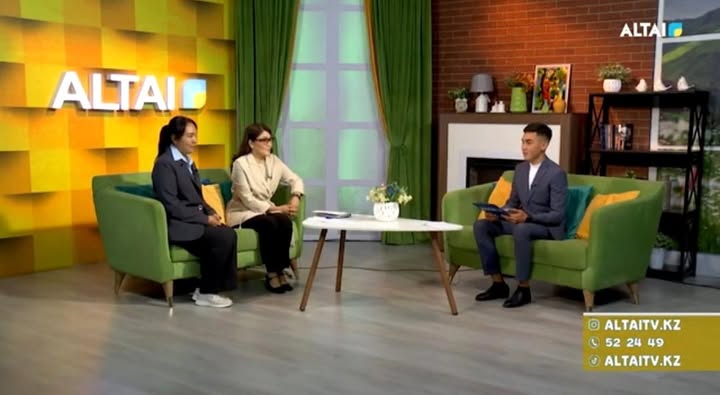 Интервью на ALTAI TV