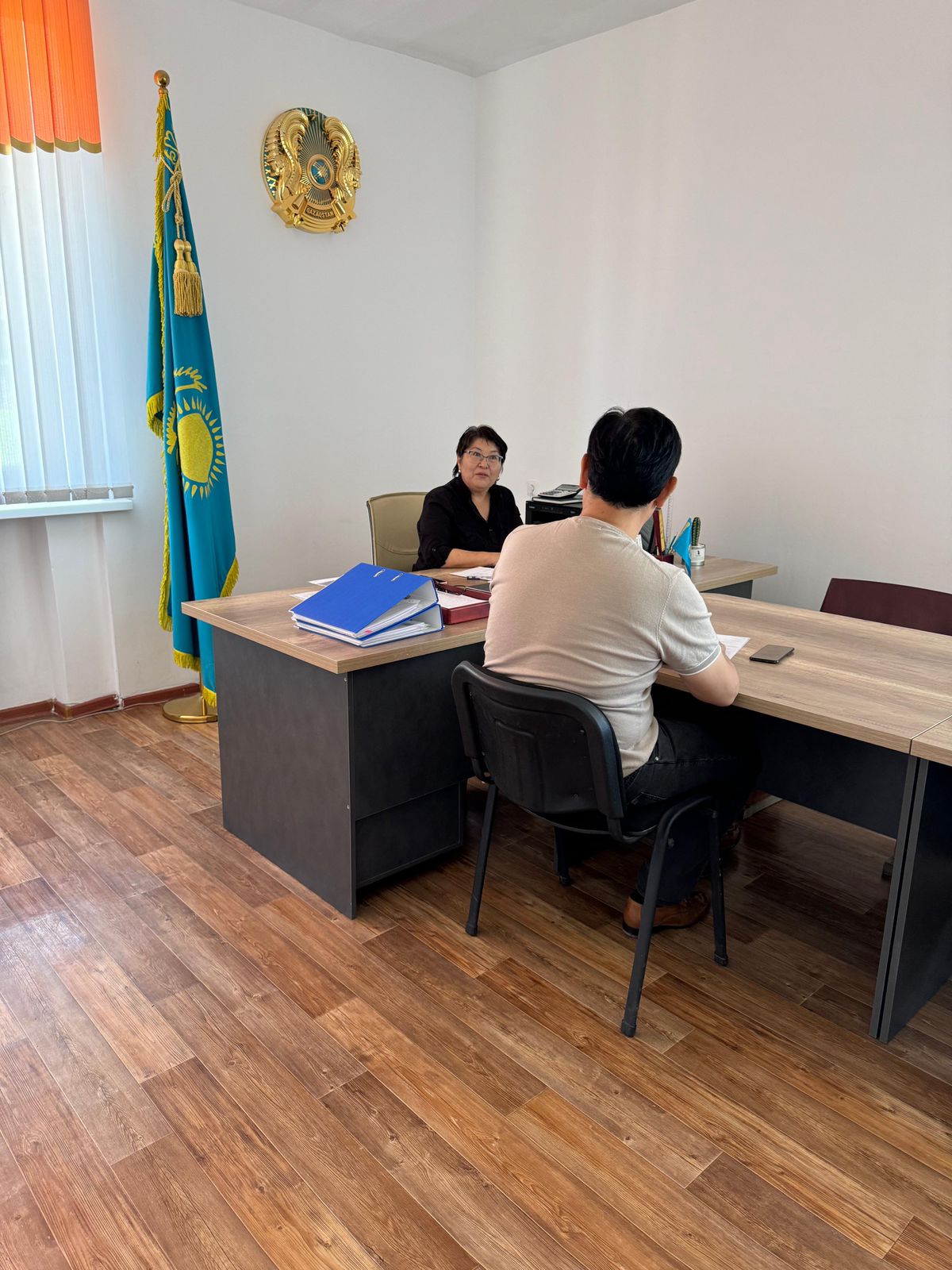 Департаментте 7 тамыз күні “Ашық есік күні” өтті. 7 августа Департамент провел “День открытых дверей”.