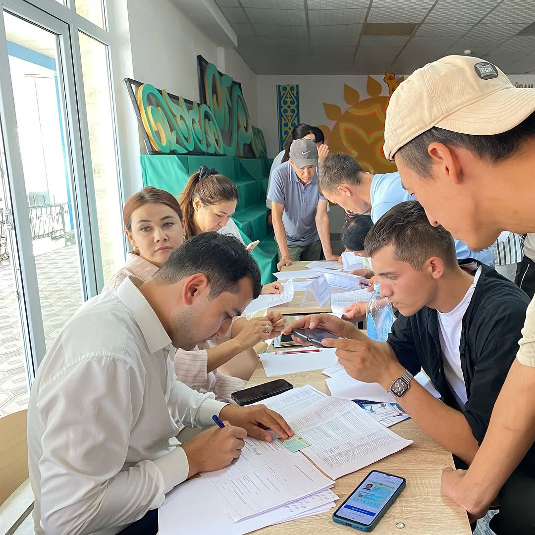 В городе Шымкент прошла ярмарка вакансий