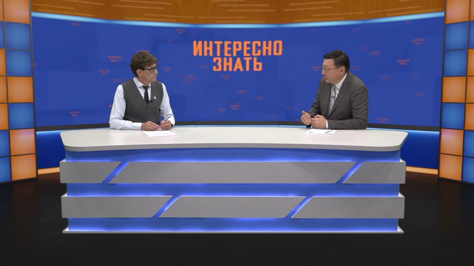 Руководитель Департамента инспекции труда дал интервью в телепередаче «Интересно знать»