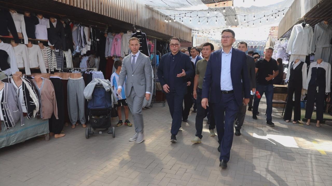 Министр торговли и интеграции проинспектировал рынки Караганды