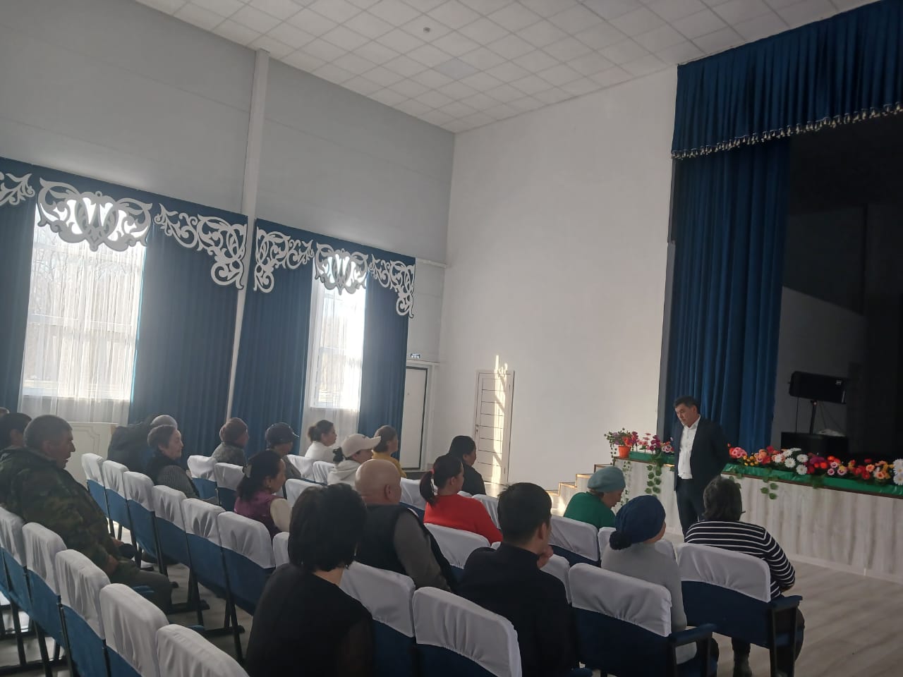 Встреча с населением села Жанаталап акима Балпыкского сельского округа