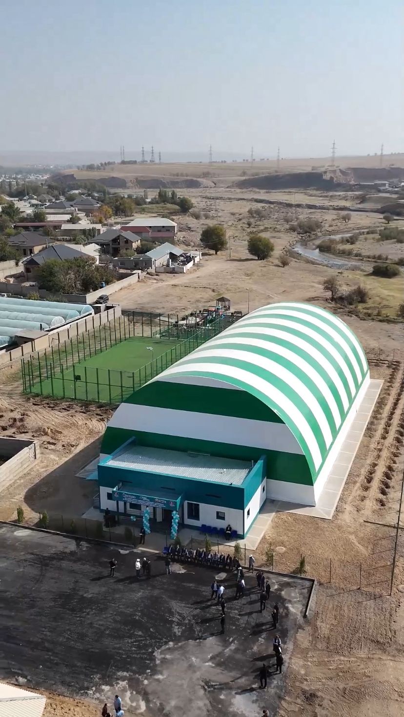 В микрорайоне Бадам-1 открыт новый спортивный комплекс