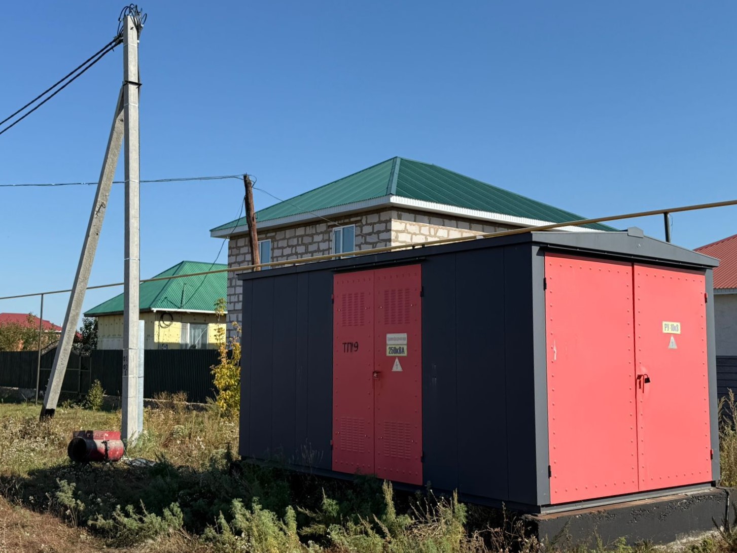 В селе Коянды начато подключение к государственным электрическим сетям