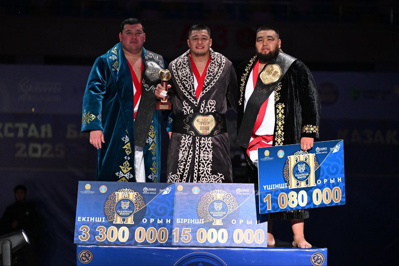 Армейский балуан Марат Байкамуров стал чемпионом  «Қазақстан Барысы – 2025»