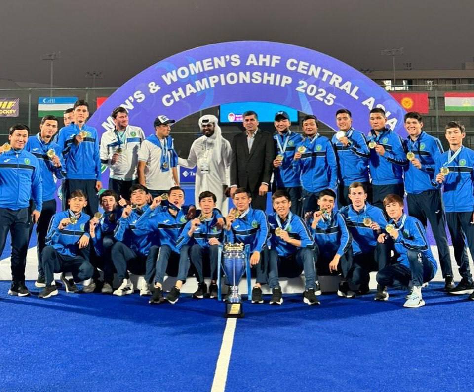 Көгалдағы хоккейден Қазақстан құрамасы орталық Азия чемпионатының жеңімпазы атанды