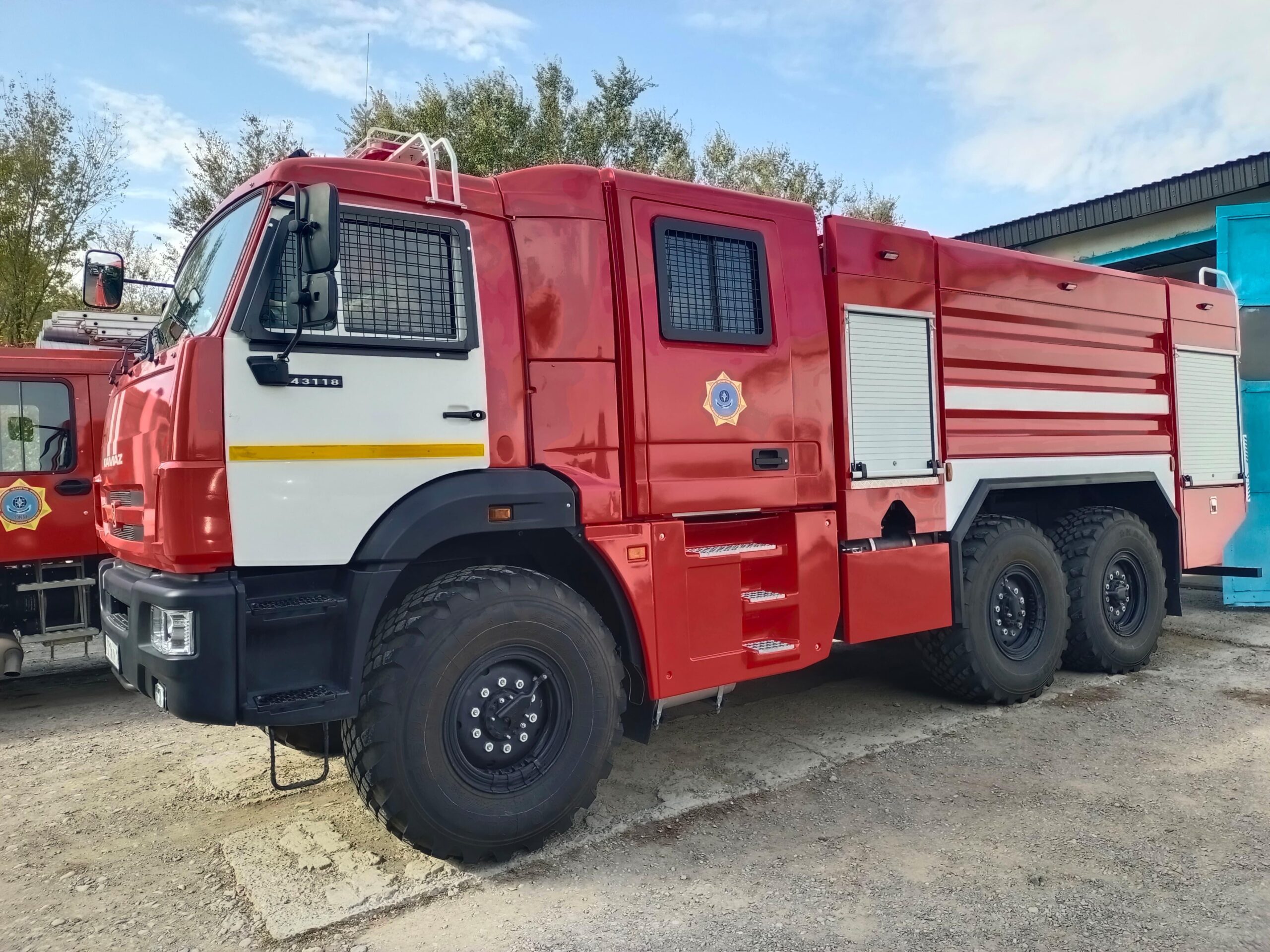 В район Мақаншы поступила новая пожарно-спасательная техника