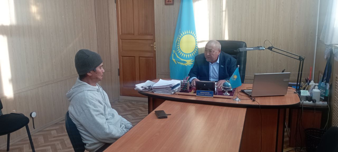 Личный прием депутата районного маслихата