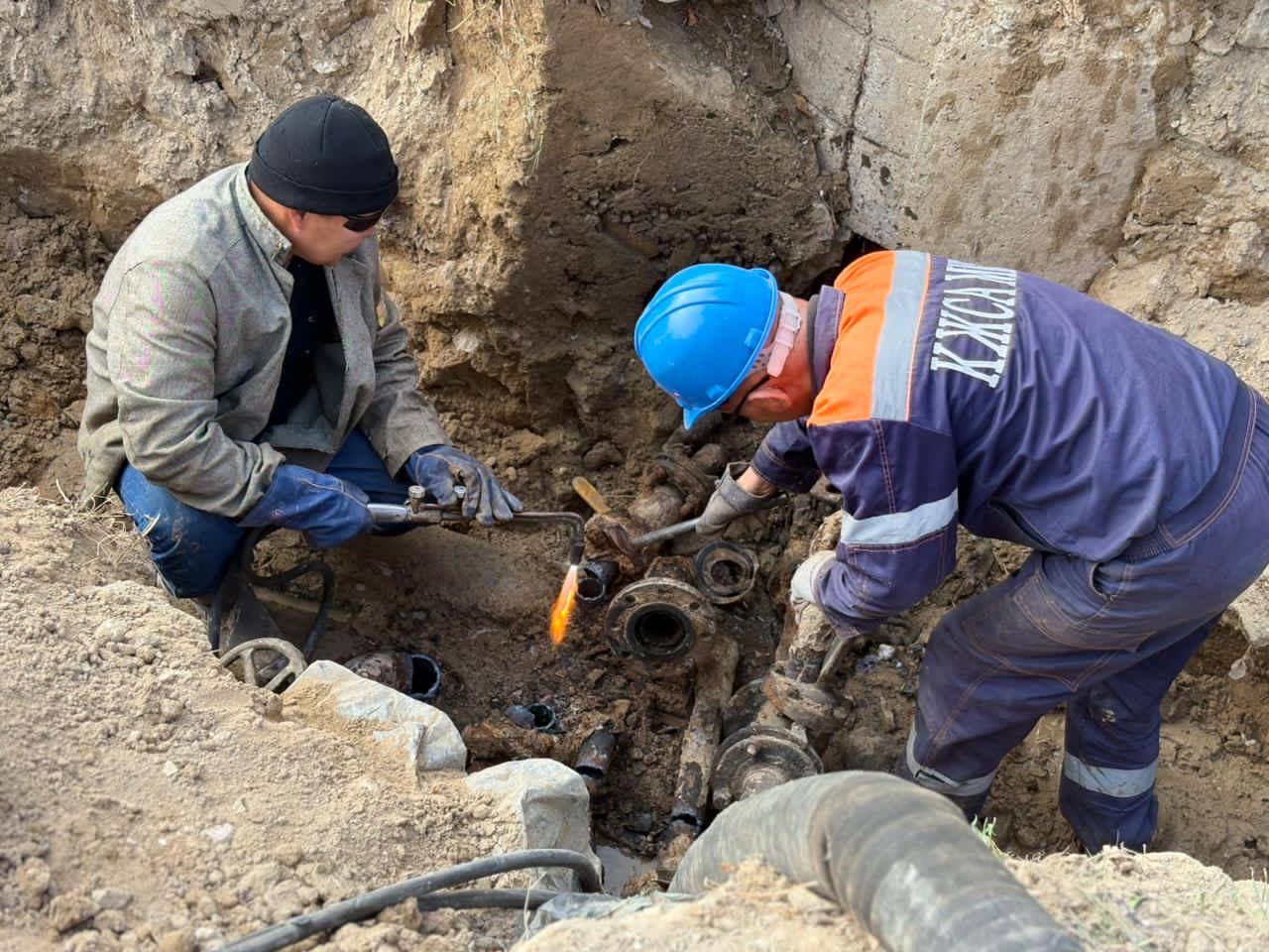 ГКП» Каспий жылу, су арнасы» сообщает: