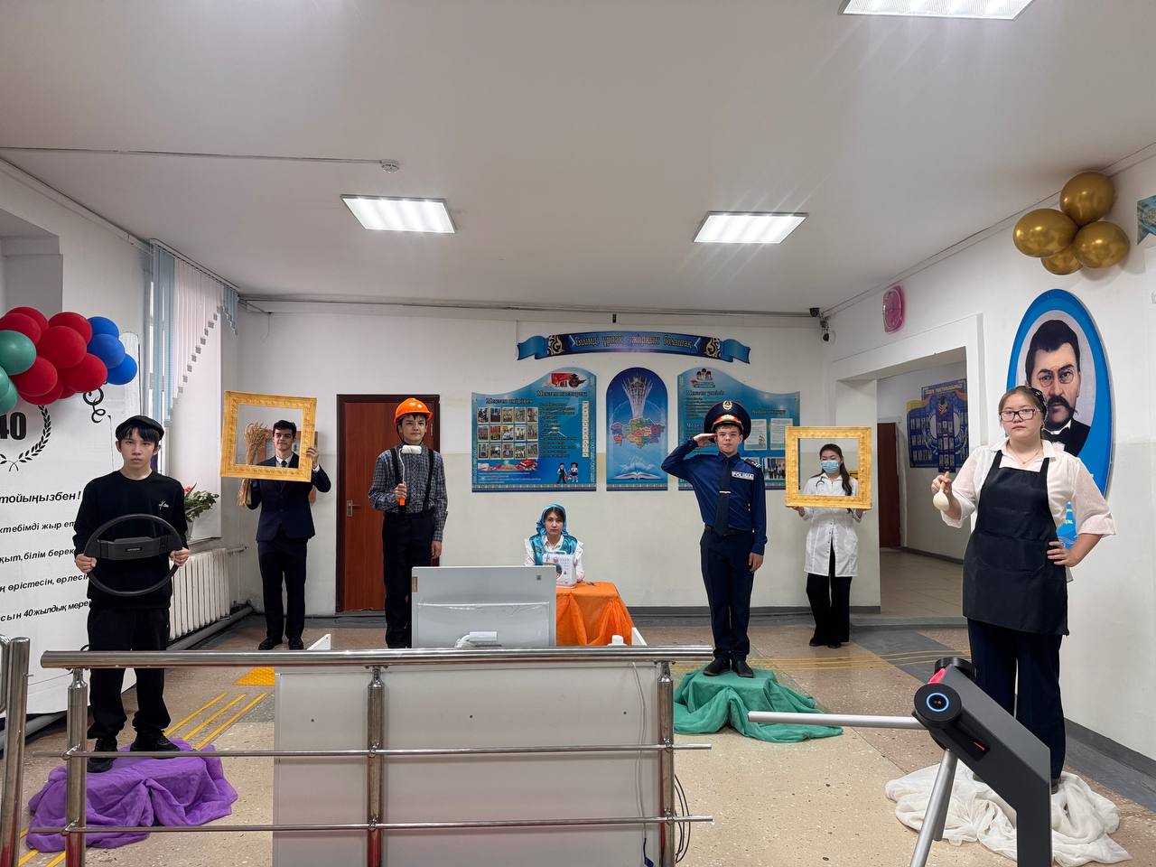 В школе имени Н. Островского города Державинск Жаркáйынского района прошёл семинар на тему «Профориентационная работа»