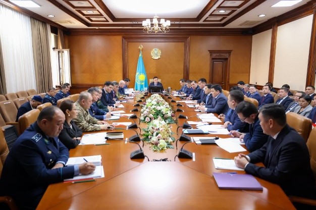 В Шымкенте прошло заседание антитеррористической комиссии