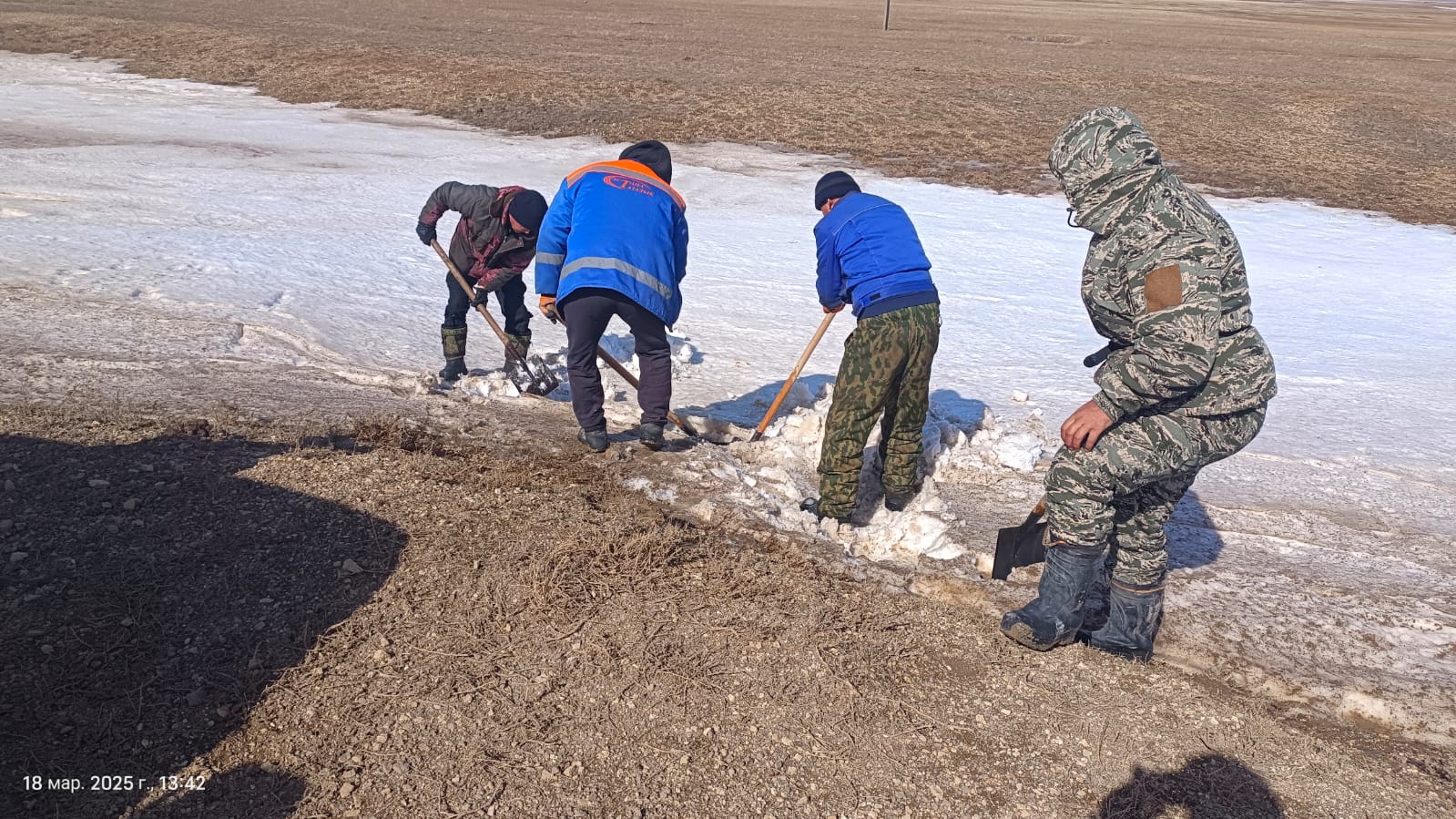 Весенние противопаводковые мероприятия