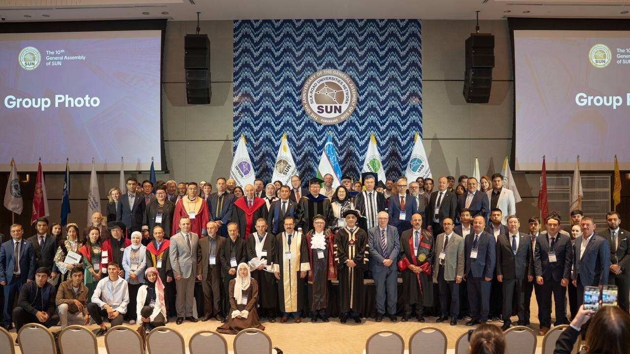 10-я Генеральная Ассамблея Сети университетов на Великом Шёлковом пути (SUN) в г.Самарканде