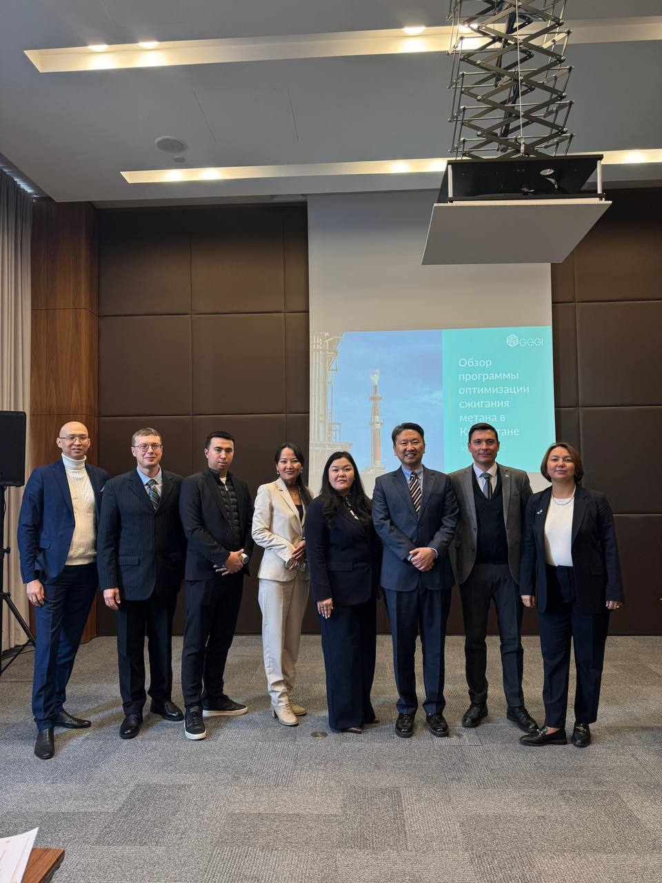 В ходе семинара подвели итоги проекта по оптимизации сжигания метана в Казахстане
