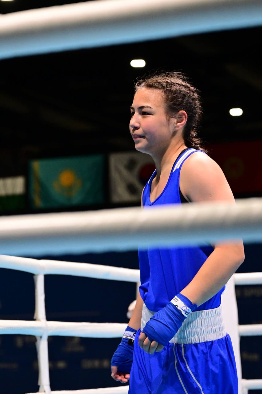 Камила Оспанова завоевала золотую медаль