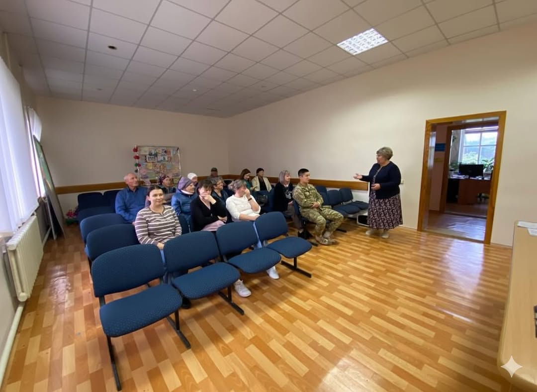 Профилактическая беседа с жителями Свердловского сельского округа