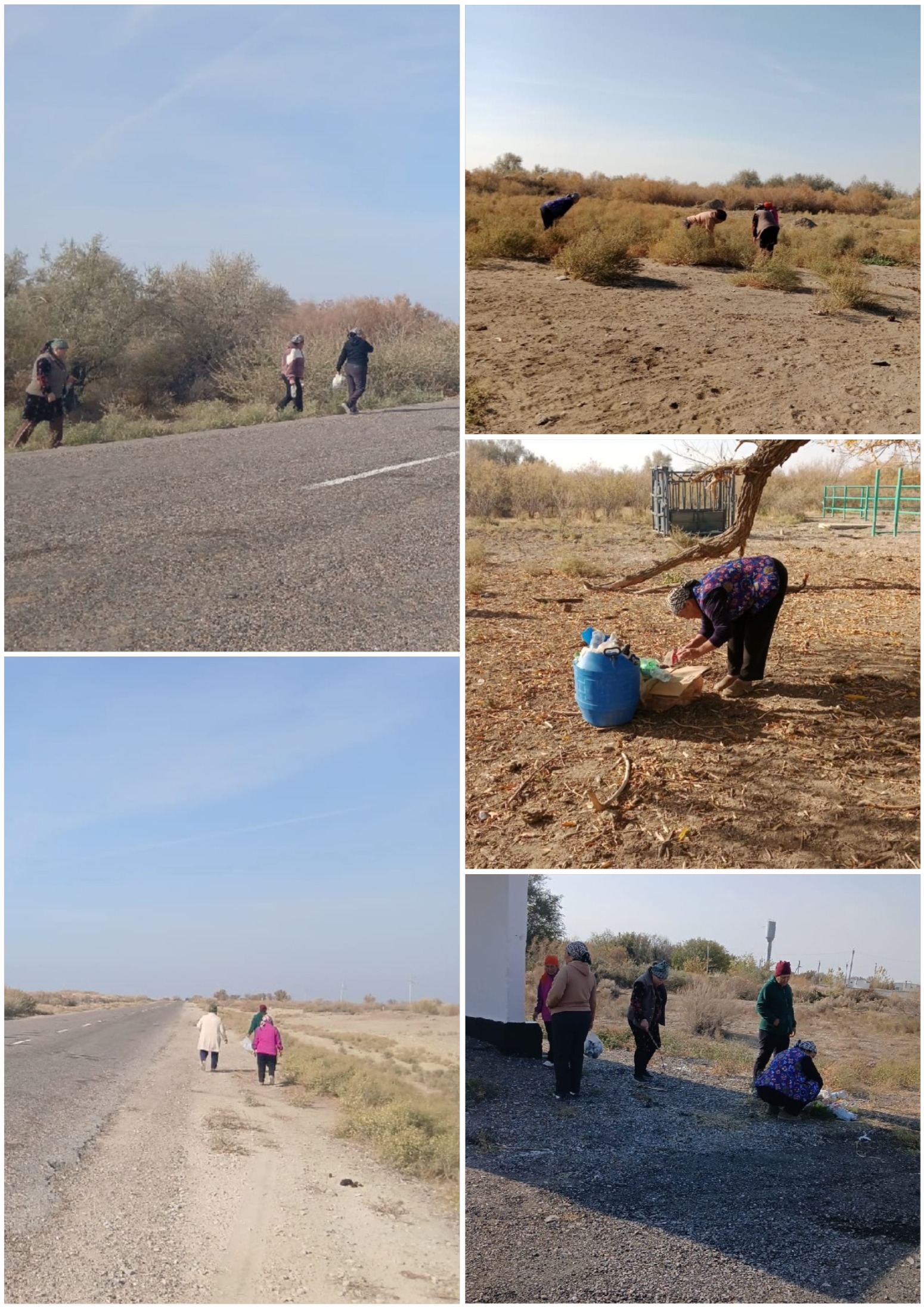 В рамках акции «Чистый Казахстан» состоялся субботник! Кызылотауский сельский округ