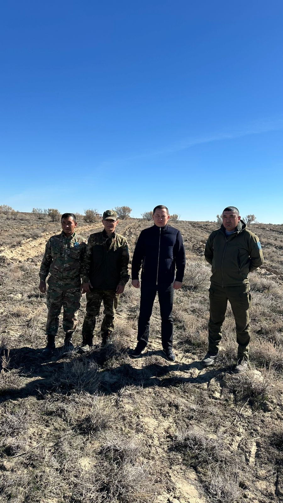 Работы по осенним лесокультурным работам проводимые КГУ «Борлитобинское лесное хозяйство» на постоянном контроле