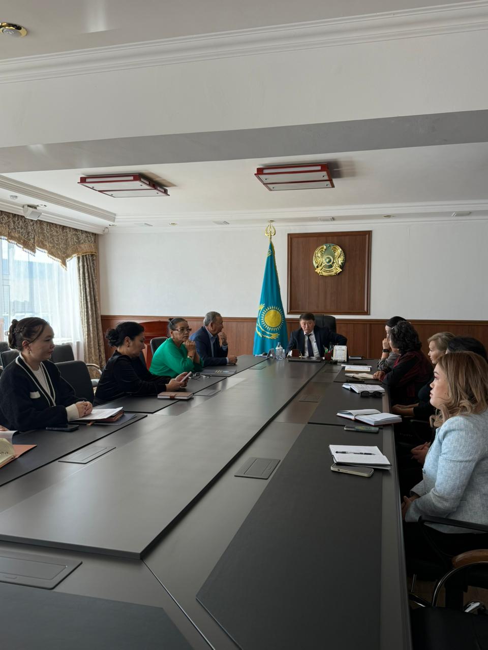 Состоялось заседание Совета при акимате района по взаимодействию и сотрудничеству с неправительственными организациямим