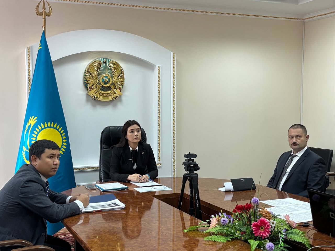 Состоялось аппаратное совещание под председательством Министра юстиции