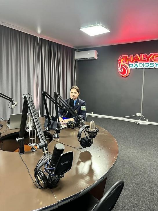 В эфире «Halyk radiosy»