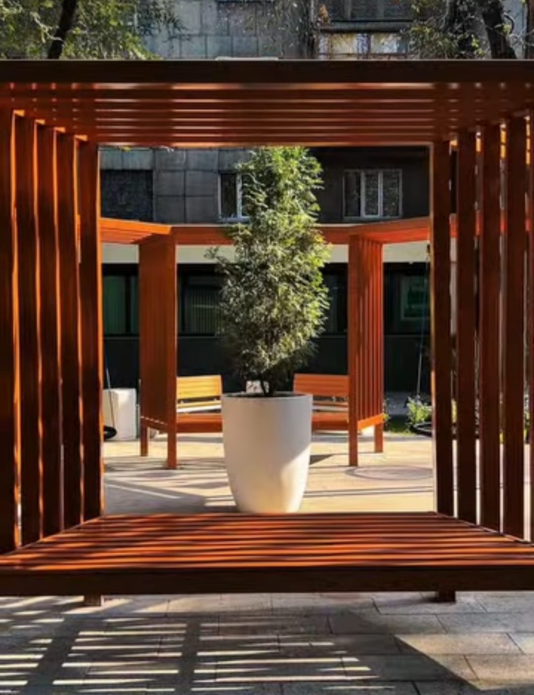 Ко Дню города в районе открылась новая пешеходная зона