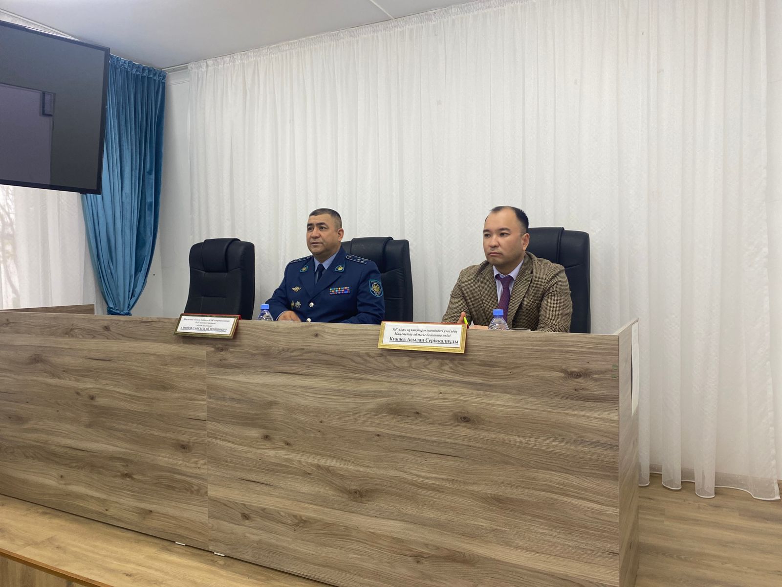 Представитель провел лекцию для осужденных в учреждении №43