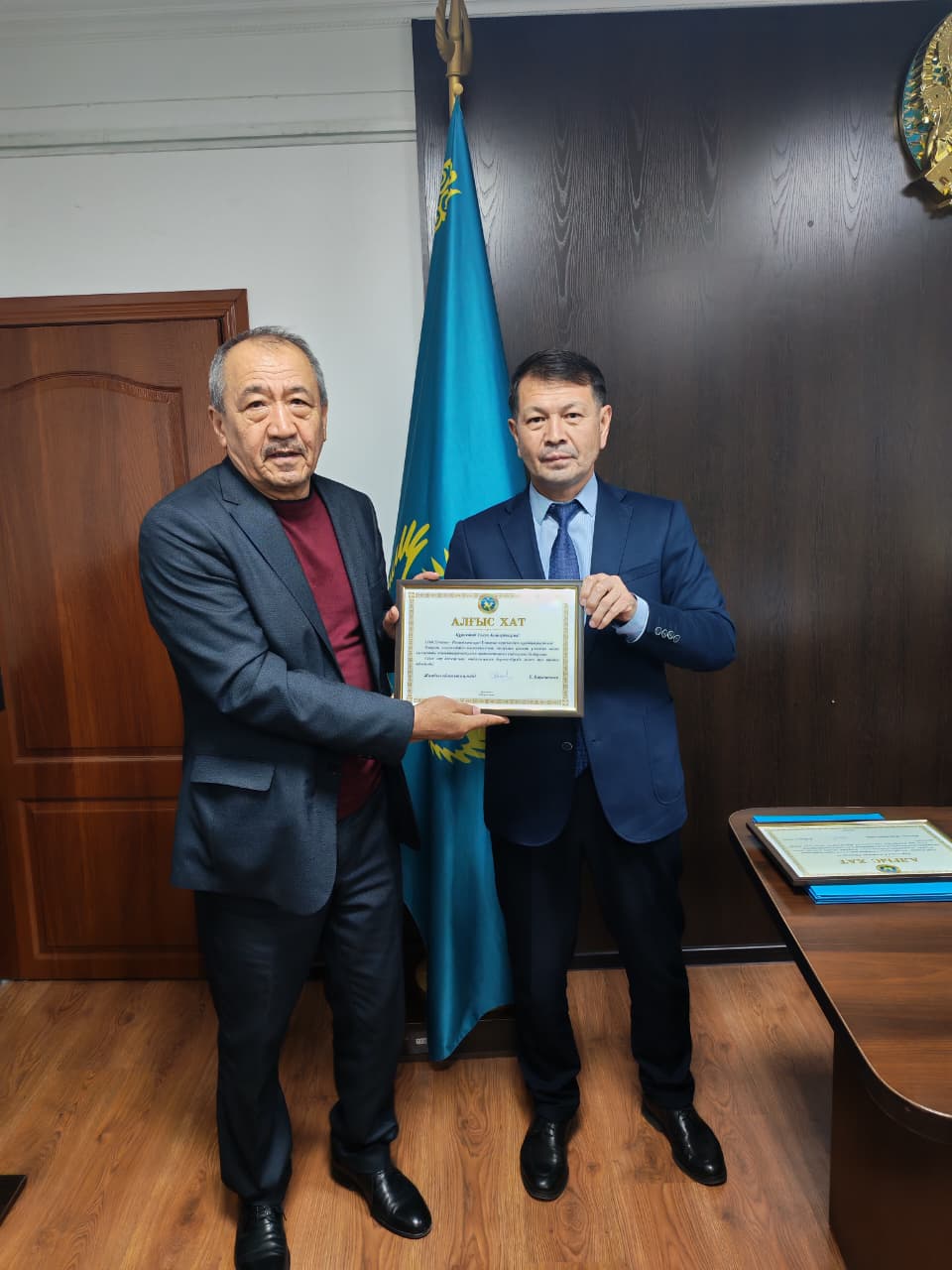 Сотрудники ветеринарной отрасли удостоены наград акима области