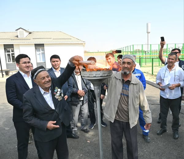 ТУРКЕСТАН: В ЖЕТЫСАЕ К ПРИРОДНОМУ ГАЗУ ПОДКЛЮЧИЛИ ЕЩЕ ОДИН НАСЕЛЕННЫЙ ПУНКТ