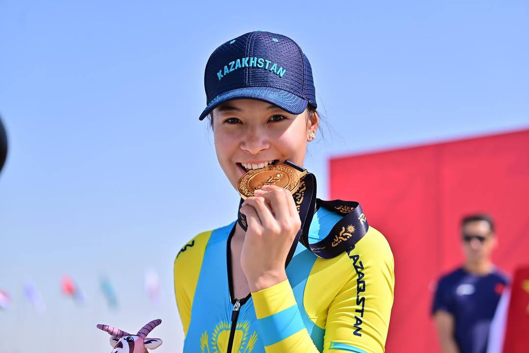 Казахстанская велосипедистка принесла Казахстану пятое золото юношеской Азиады