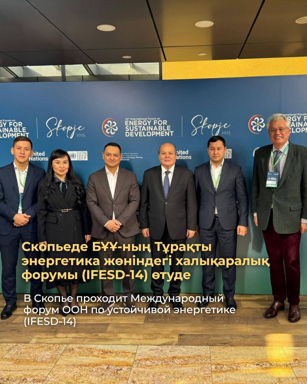 В Скопье проходит Международный форум ООН по устойчивой энергетике (IFESD-14)