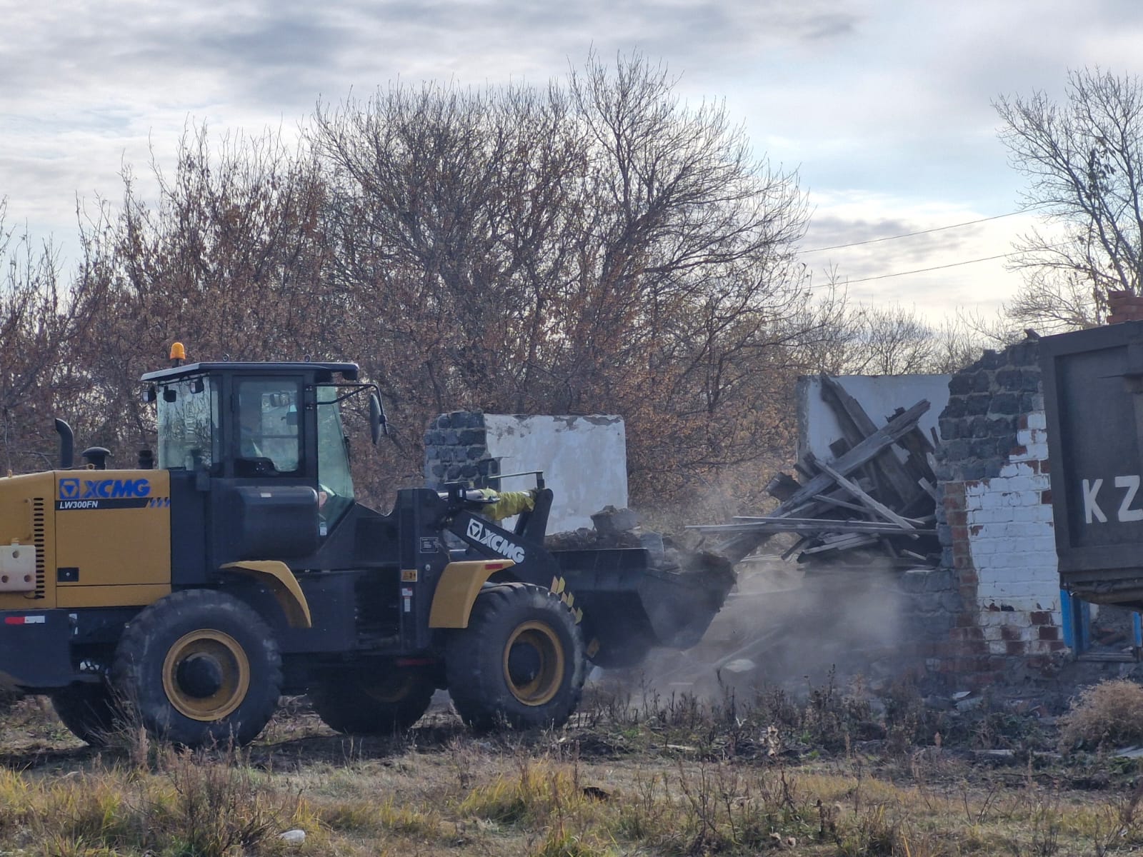 Снос бесхозных домов