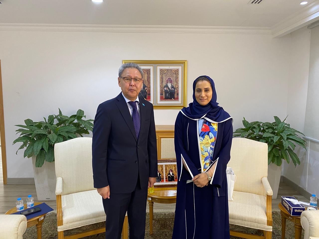 В Маскате обсудили расширение торгово-экономического сотрудничества Казахстана и Омана