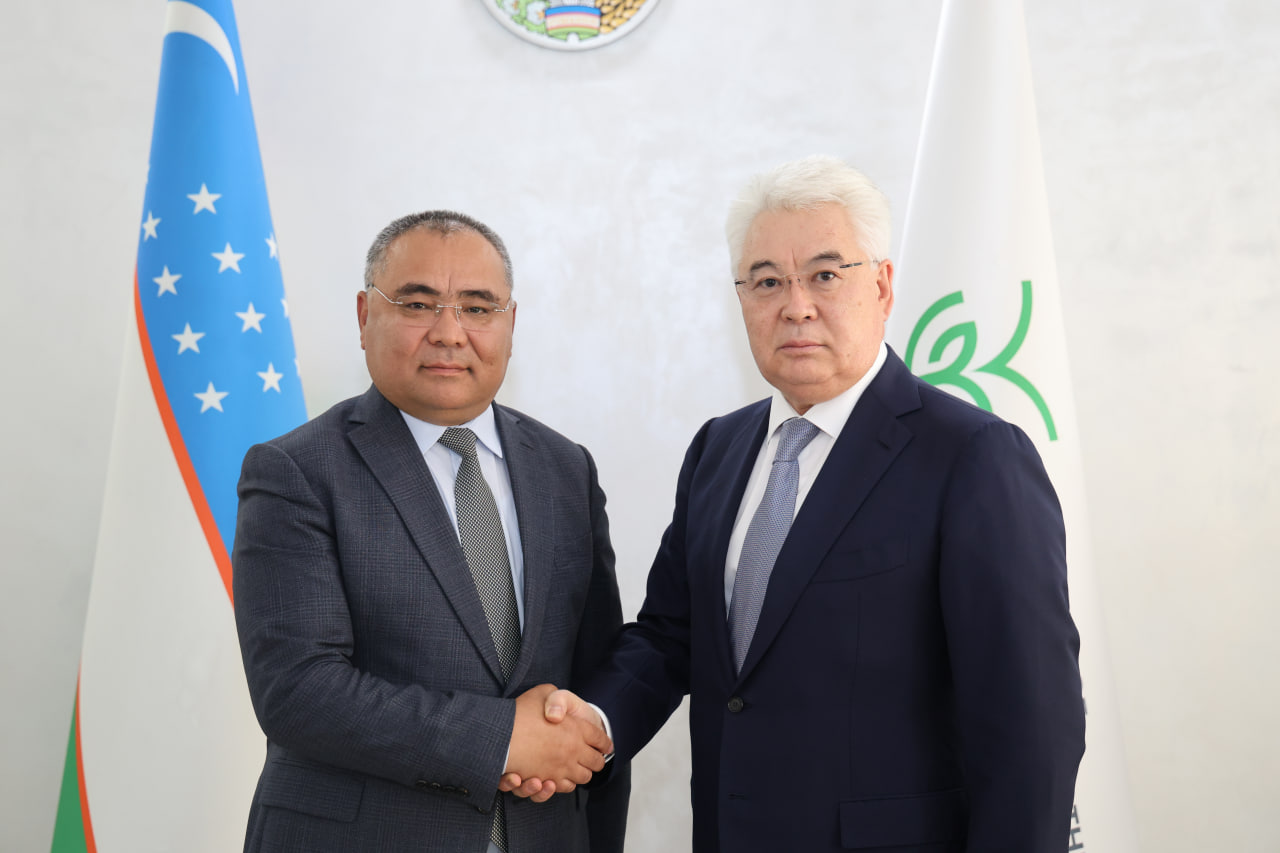 17 октября 2025 года Посол Бейбут Атамкулов встретился с Министром сельского хозяйства РУ Иброхимом Абдурахмоновым