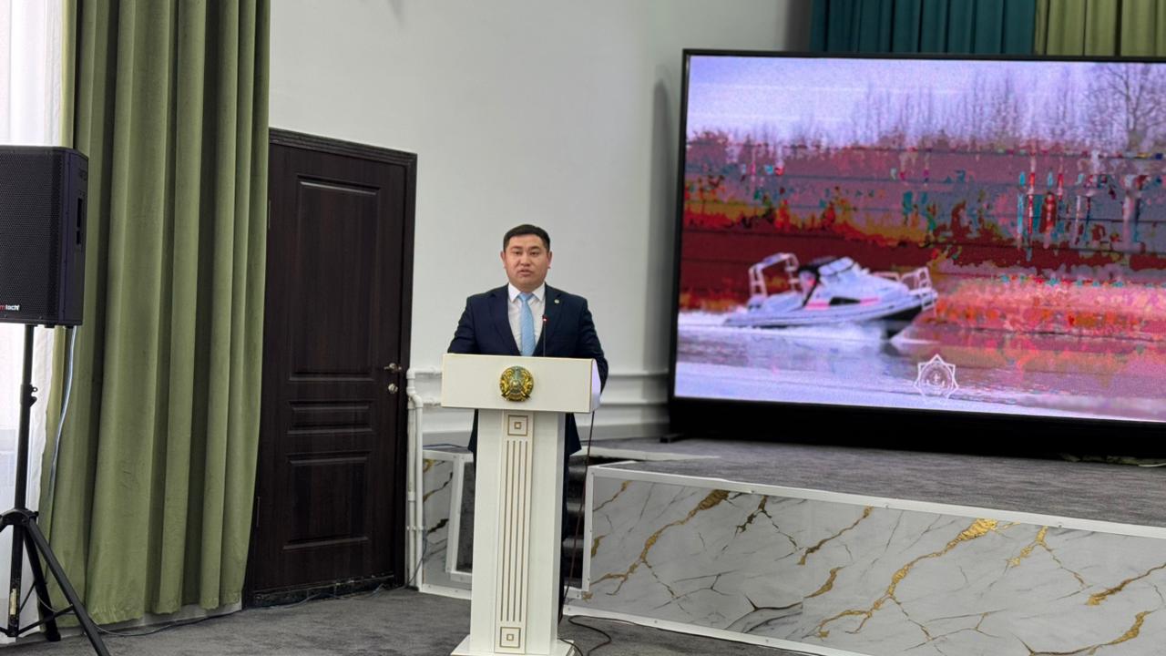 В Алгинском районе наградили сотрудников службы по чрезвычайным ситуациям