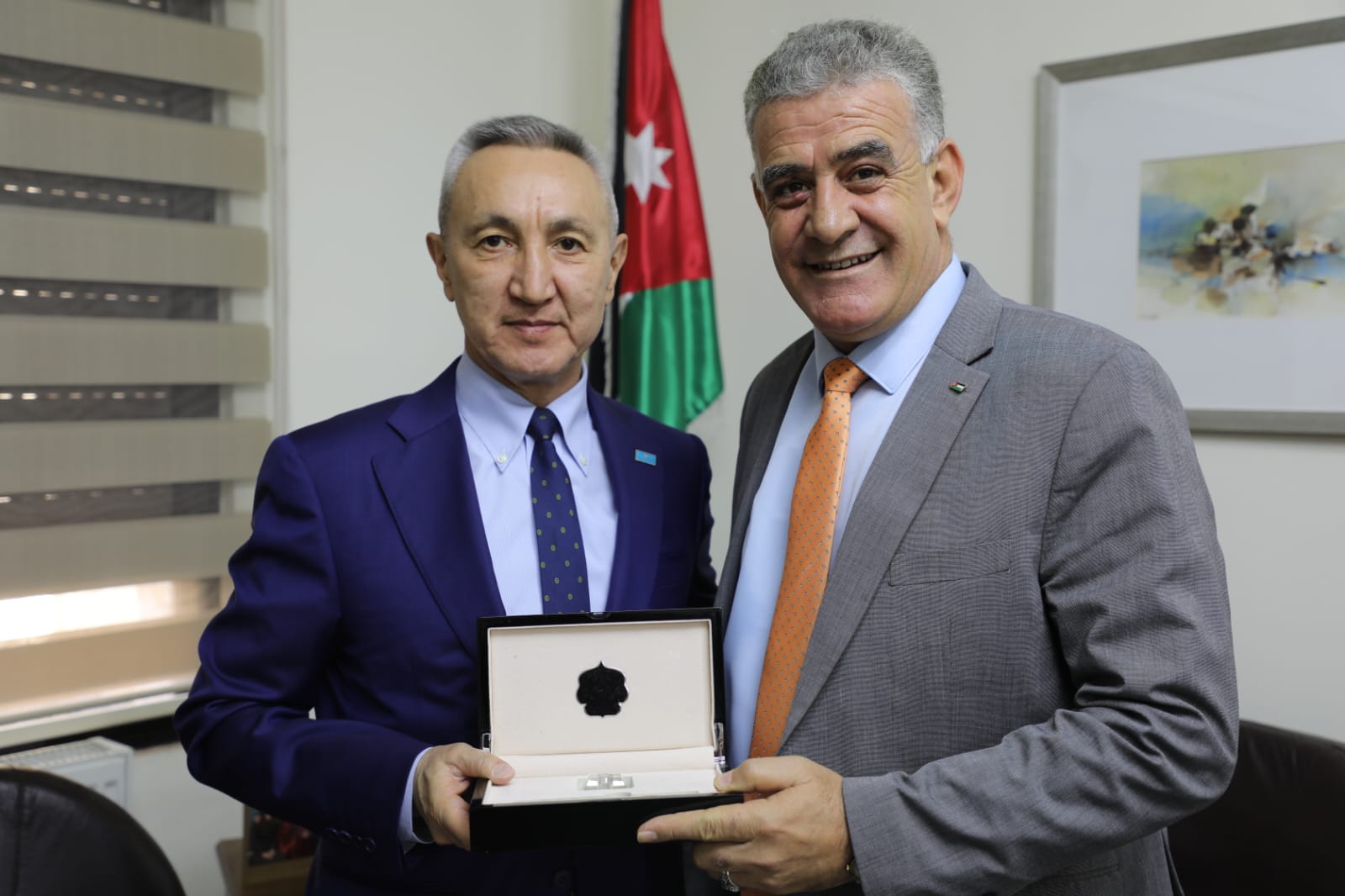 О встрече Посла Казахстана в Министерстве культуры Иордании