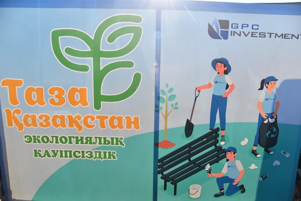 В рамках экоакции в Атырау высажено более 4 тысяч деревьев