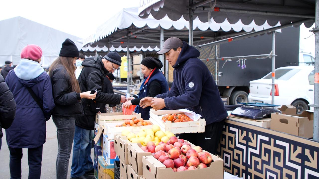 Более 460 тонн продукции представили аграрии Акмолинской области на заключительной ярмарке в Астане