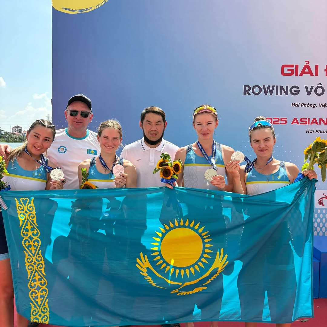 Казахстан завоевал две медали на чемпионате Азии по академической гребле