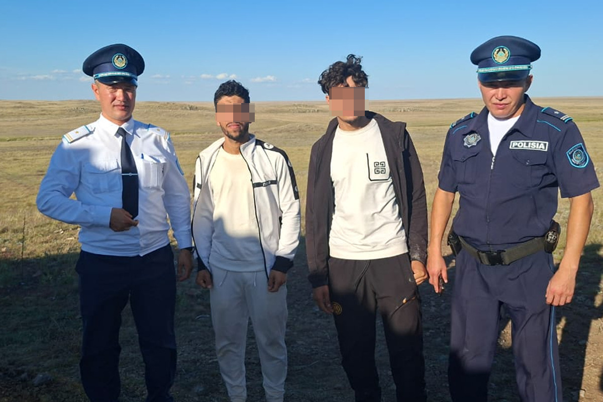 Полиция СКО принудительно выдворила из Казахстана двух граждан Королевства Марокко