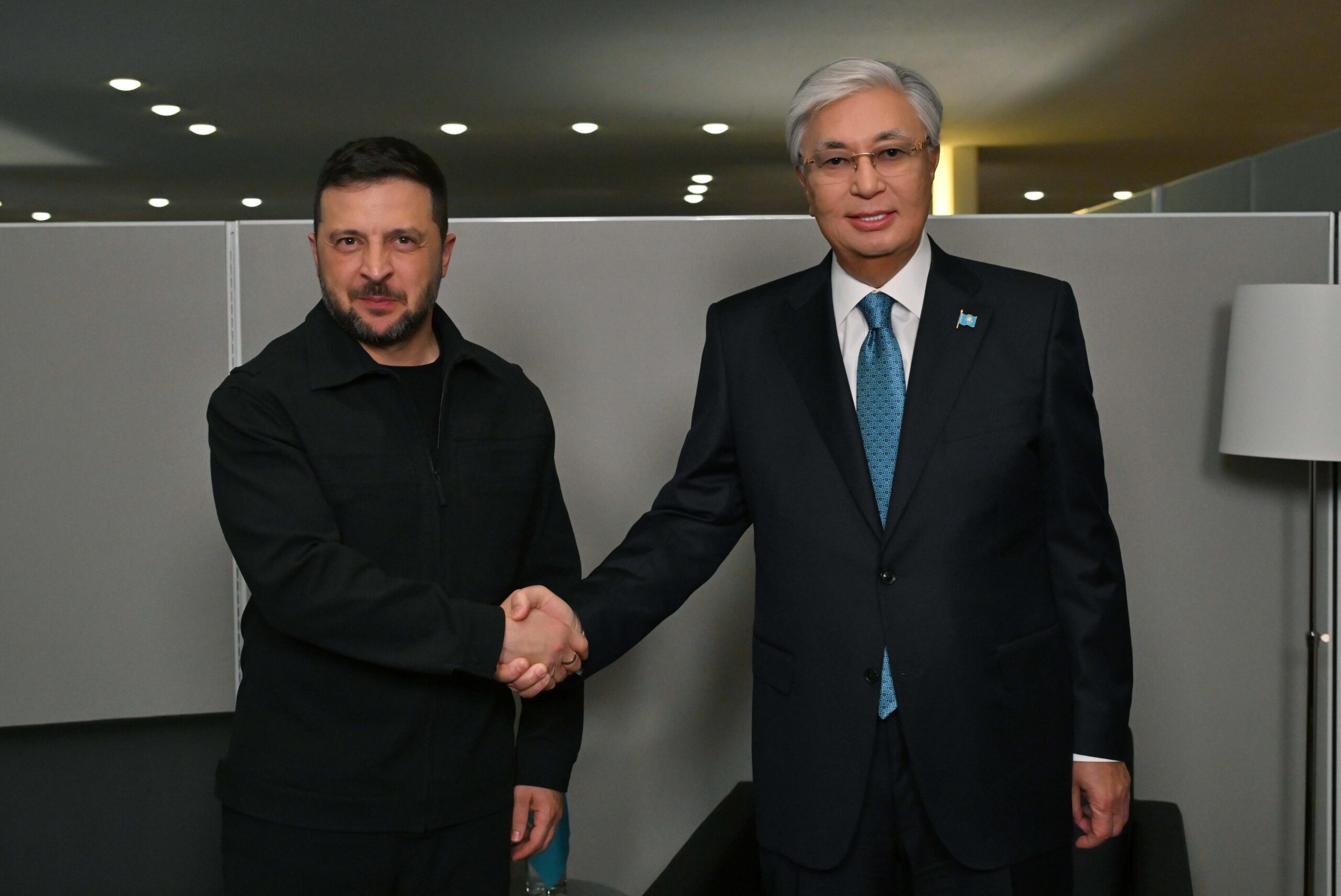 О встрече президентов Казахстана и Украины