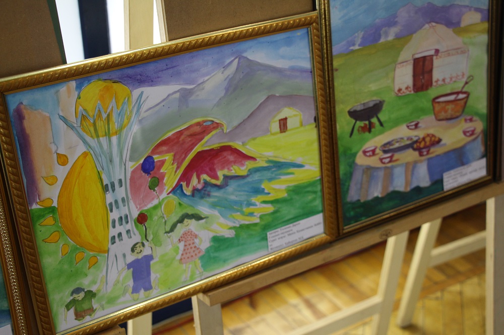 Областной конкурс юных художников «Қыран елім – Қазақстан»