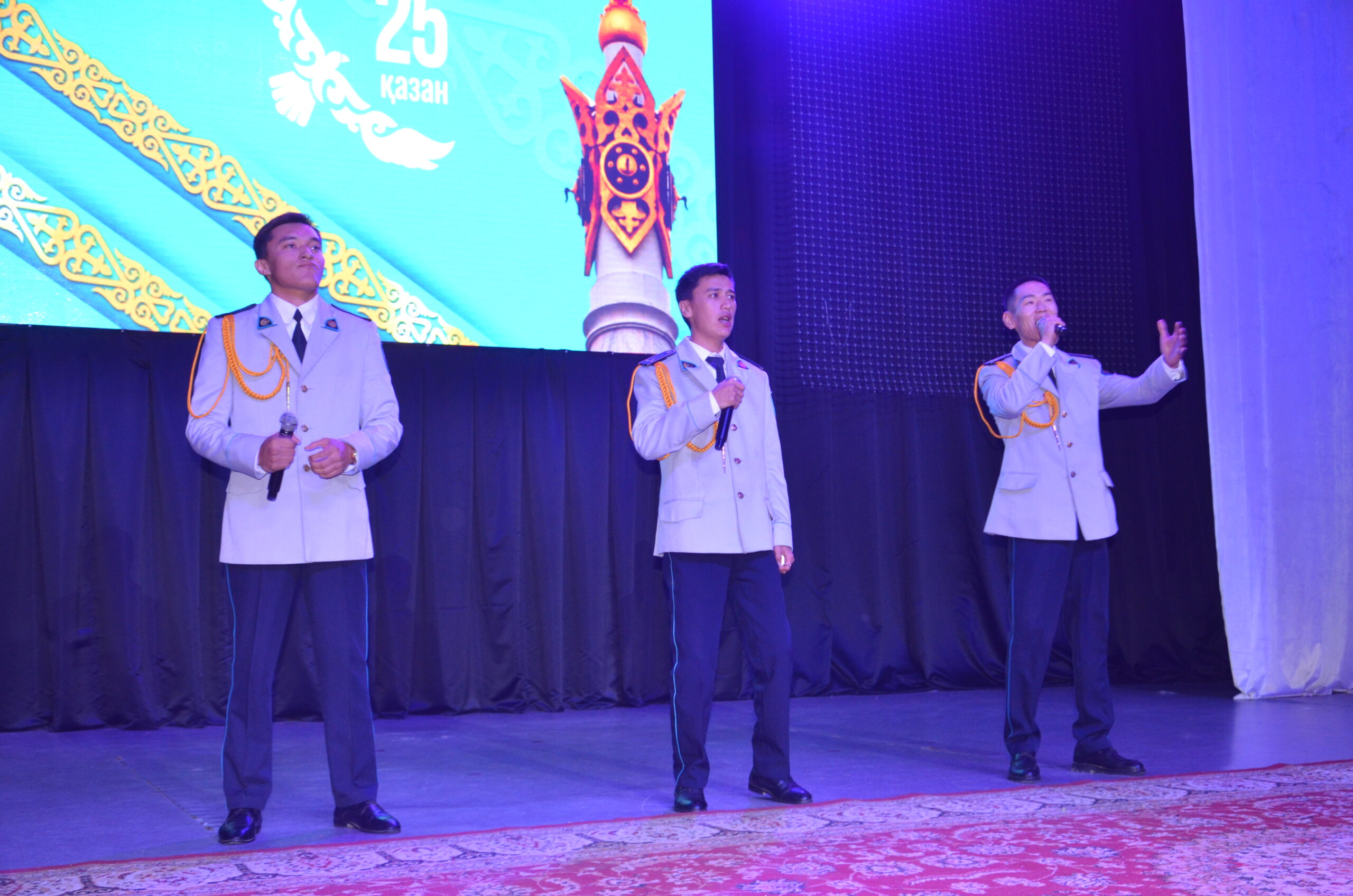 Полицейские области Ұлытау отметили День Республики